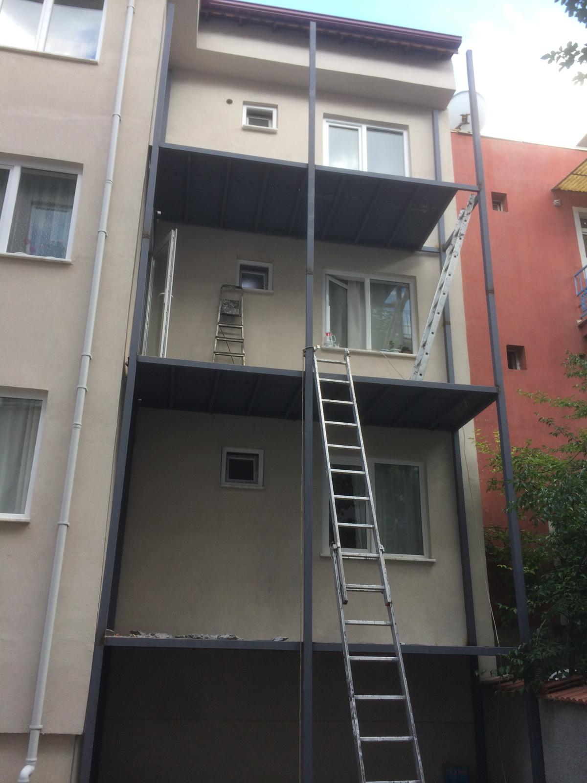 Balkon, Balkon yapımı, Balkon uzatma