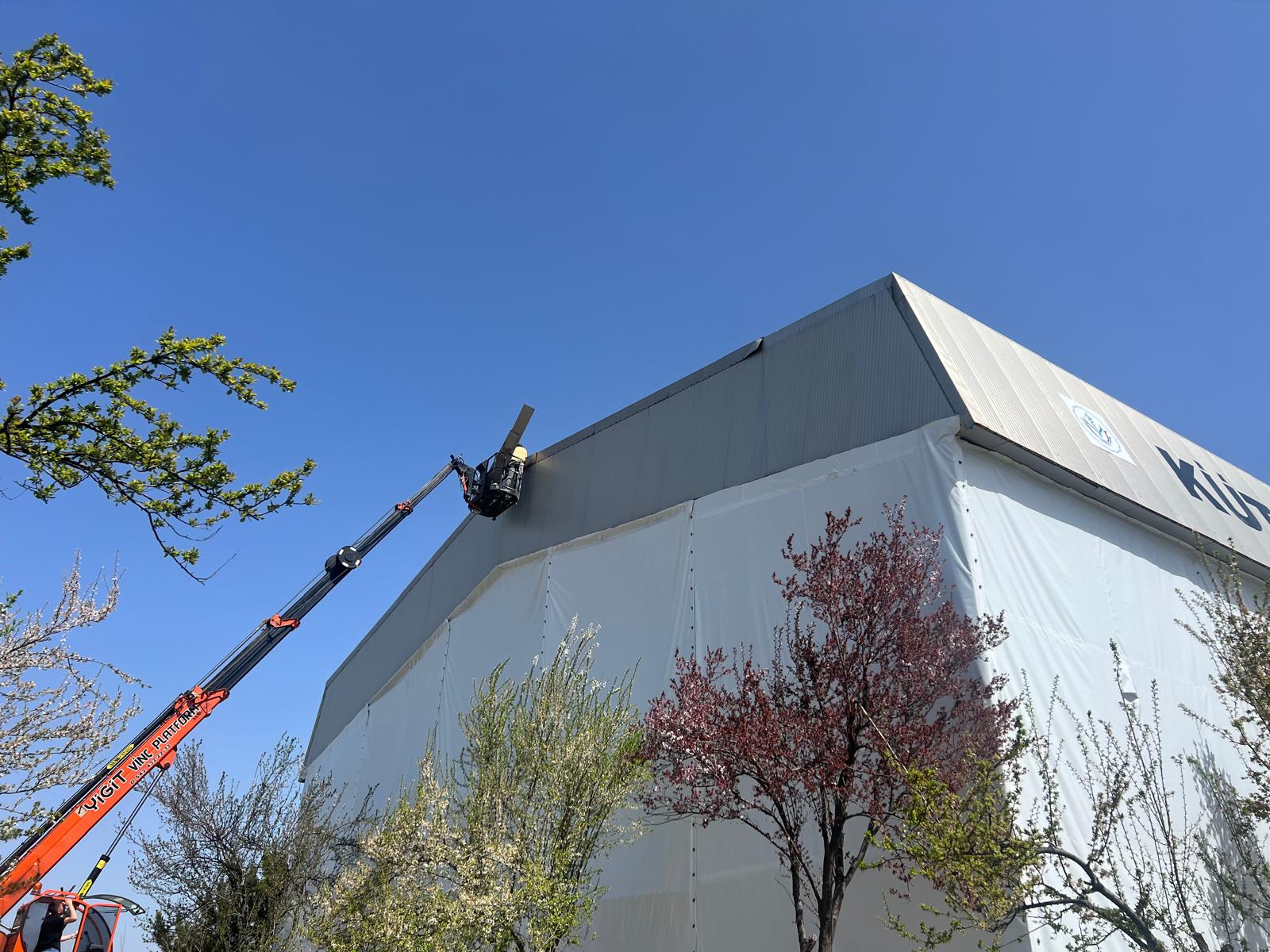 Halı saha yenileme, Halı saha yapımı