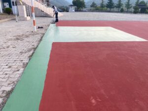 Top sahası, Yapımı, Yenileme